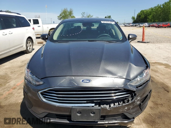 2020 Ford Fusion SE with VIN 3FA6P0HD6LR235283, listed as a Copart auction lot 57141545 with Not provided miles and Salvage title. Bid and sale history available at DreamBid. Image 5.
