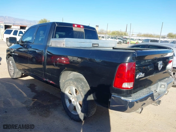2010 Dodge Ram 1500 SLT with VIN 1D7RB1GT0AS132520, listed as a IAAI auction lot 41370359 with 225,381 mi miles. Bid and sale history available at carsss.com. Image 3.