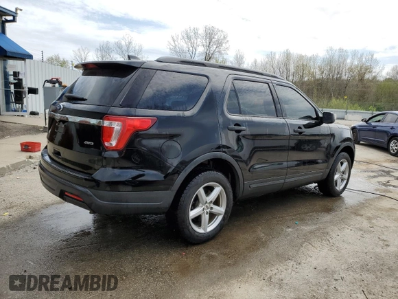 2018 Ford Explorer with VIN 1FM5K8B8XJGB00287, listed as a Copart auction lot 52483665 with 140,993 mi miles and Non repairable. Bid and sale history available at DreamBid. Image 3.
