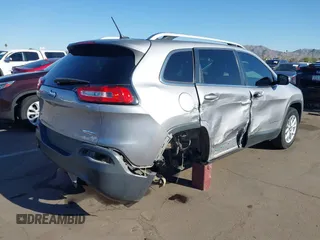 2018 Jeep Cherokee Latitude Tech Connect with VIN 1C4PJMCB7JD501896, listed as a IAAI auction lot 41872851 with 99,165 mi miles. Bid and sale history available at carsss.com. Image 6.