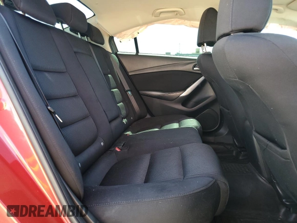2015 Mazda 6 i Sport with VIN JM1GJ1U59F1210977, listed as a Copart auction lot 49446425 with 107,859 mi miles and Salvage Title. Bid and sale history available at carsss.com. Image 10.