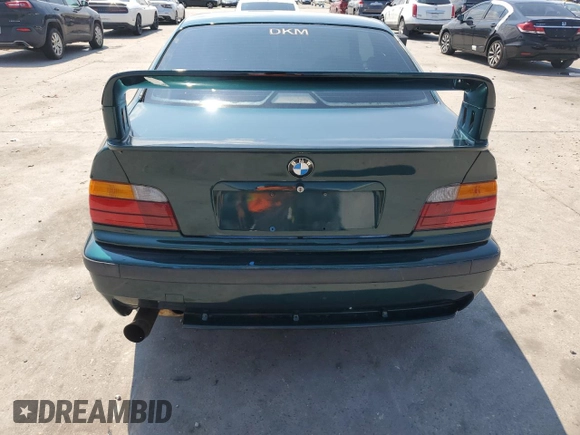 1997 BMW 3 Series M3 with VIN WBSBG9326VEY76810, listed as a Copart auction lot 72160064 with Not provided miles and Salvage title. Bid and sale history available at DreamBid. Image 6.