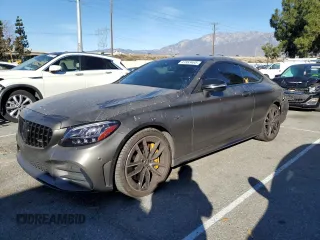 2021 Mercedes-Benz C 43 AMG with VIN W1KWJ6EB0MG067124, listed as a Copart auction lot 41883465 with 44,734 mi miles and Salvage title. Bid and sale history available at DreamBid. Image 1.