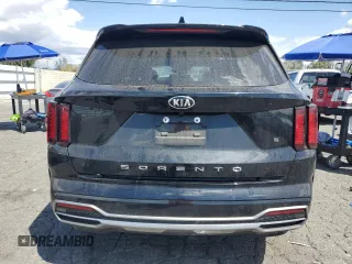 2021 Kia Sorento S with VIN 5XYRL4LC6MG008714, listed as a Copart auction lot 51532005 with 99,817 mi miles and Salvage Title. Bid and sale history available at carsss.com. Image 6.