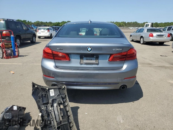 2020 BMW 5 Series 530i xDrive with VIN WBAJR7C05LCD77778, listed as a Copart auction lot 65719695 with 22,137 mi miles and Salvage title. Bid and sale history available at DreamBid. Image 6.