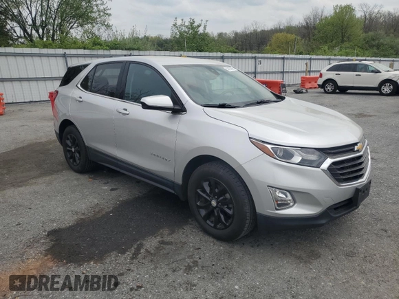 2020 Chevrolet Equinox LT with VIN 3GNAXUEVXLS515992, listed as a Copart auction lot 54659685 with 41,269 mi miles and Salvage Title. Bid and sale history available at DreamBid. Image 4.