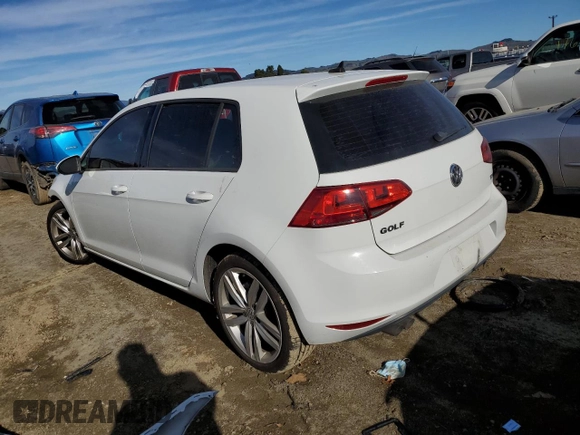 2015 Volkswagen Golf SE с VIN 3VW2A7AU1FM035830, выставлен на аукционе Copart как лот 41510755 с пробегом 100 352 миль миль и Списание • Salvage title. История ставок и продаж доступна на DreamBid. Изображение 2.