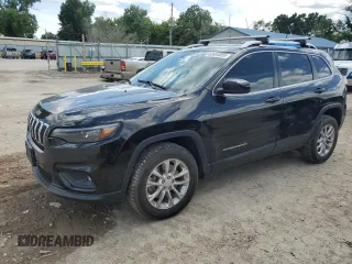 2019 Jeep Cherokee Latitude with VIN 1C4PJMCX2KD155611, listed as a Copart auction lot 63054855 with 92,820 mi miles and Salvage title. Bid and sale history available at DreamBid. Image 1.