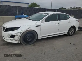 2016 Kia Optima Hybrid with VIN KNAGM4AD5G5092521, listed as a Copart auction lot 47591395 with 103,826 mi miles and Salvage Title. Bid and sale history available at carsss.com. Image 1.