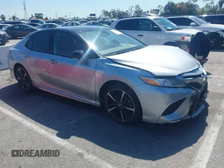 2020 Toyota Camry XSE with VIN 4T1K61AK1LU318098, listed as a IAAI auction lot 41838182 with 64,118 mi miles and . Bid and sale history available at DreamBid. Image 1.