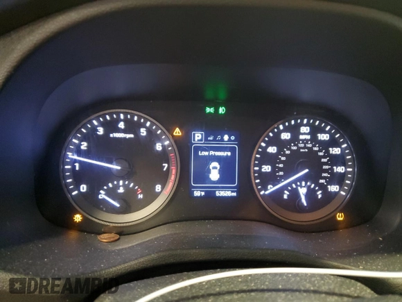 2018 Hyundai Tucson Sport with VIN KM8J3CALXJU747858, listed as a Copart auction lot 55984945 with 53,526 mi miles and Clean title. Bid and sale history available at DreamBid. Image 9.