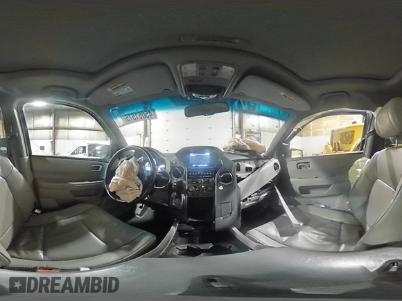 2012 Honda Pilot EX-L with VIN 5FNYF4H51CB079306, listed as a Copart auction lot 46142155 with 197,404 mi miles and Salvage Title. Bid and sale history available at DreamBid. Image 13.