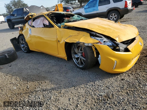 2017 Nissan 370Z with VIN JN1AZ4EH5HM951429, listed as a Copart auction lot 82776074 with Not Provided miles and Salvage Title. Bid and sale history available at DreamBid. Image 4.