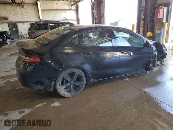 2014 Dodge Dart GT with VIN 1C3CDFEBXED868994, listed as a Copart auction lot 58007035 with 199,437 mi miles and Salvage title. Bid and sale history available at DreamBid. Image 3.