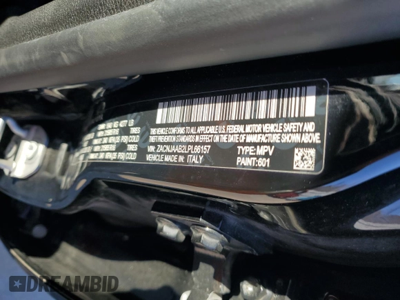 2020 Jeep Renegade Sport with VIN ZACNJAAB2LPL66157, listed as a Copart auction lot 87719715 with 150,541 mi miles and Salvage Title. Bid and sale history available at DreamBid. Image 14.