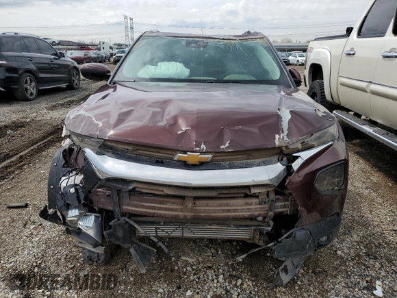 2022 Chevrolet TrailBlazer LT with VIN KL79MPS29NB135585, listed as a Copart auction lot 53976005 with 39,434 mi miles and Salvage Title. Bid and sale history available at carsss.com. Image 5.