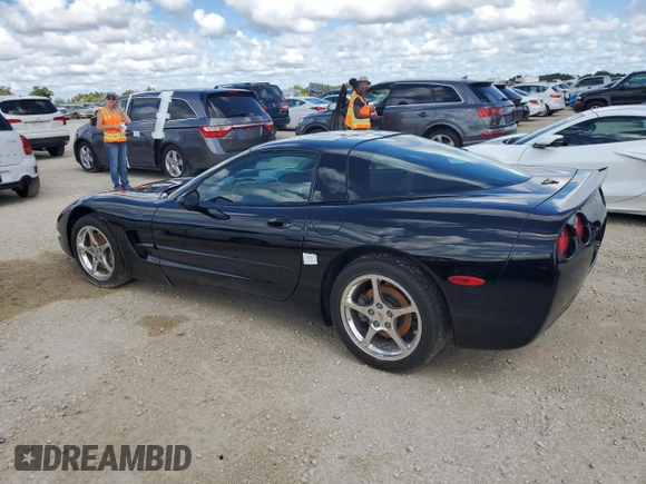 2002 Chevrolet Corvette with VIN 1G1YY22G225121306, listed as a Copart auction lot 74079384 with Not Provided miles and Salvage Title. Bid and sale history available at carsss.com. Image 2.