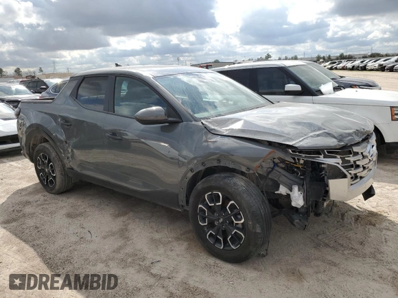 2023 Hyundai Santa Cruz SEL with VIN 5NTJB4AE5PH040718, listed as a Copart auction lot 41083834 with 14,809 mi miles and Salvage title. Bid and sale history available at DreamBid. Image 4.