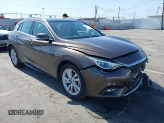2018 Infiniti QX30 Premium with VIN SJKCH5CP5JA054091, listed as a IAAI auction lot 42471932 with 28,713 mi miles and . Bid and sale history available at DreamBid. Image 1.