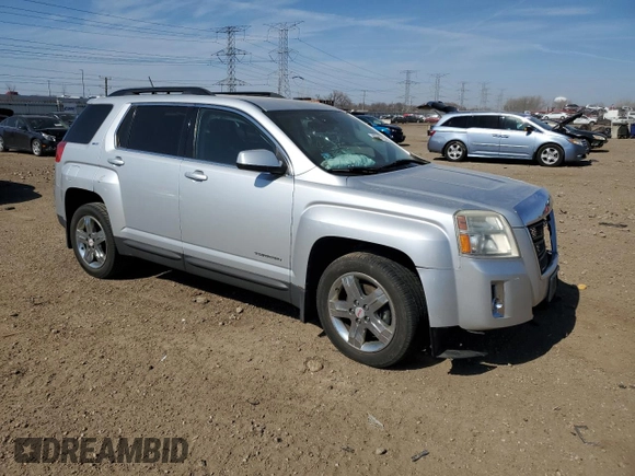 2013 GMC Terrain SLT with VIN 2GKFLUE36D6290872, listed as a Copart auction lot 49229785 with 160,743 mi miles and Salvage Title. Bid and sale history available at carsss.com. Image 4.