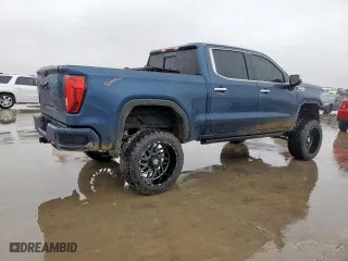 2019 GMC Sierra 1500 SLT with VIN 3GTU9DED1KG196023, listed as a Copart auction lot 45236725 with 120,789 mi miles and Salvage Title. Bid and sale history available at carsss.com. Image 3.