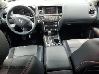 2020 Nissan Pathfinder SL with VIN 5N1DR2CM0LC650835, listed as a Copart auction lot 60053525 with 34,787 mi miles and Salvage title. Bid and sale history available at DreamBid. Image 8.