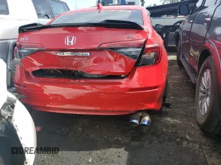 2022 Honda Civic Si with VIN 2HGFE1E57NH471282, listed as a Copart auction lot 69811794 with Not Provided miles and Salvage Title. Bid and sale history available at DreamBid. Image 6.