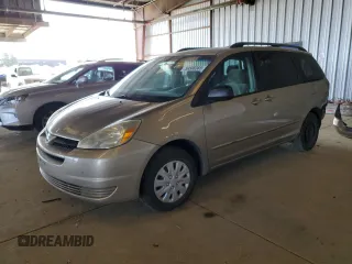 2005 Toyota Sienna CE с VIN 5TDZA23C85S304607, выставлен на аукционе Copart как лот 59588365 с пробегом 203 470 миль миль и Списание • Salvage title. История ставок и продаж доступна на DreamBid. Изображение 1.
