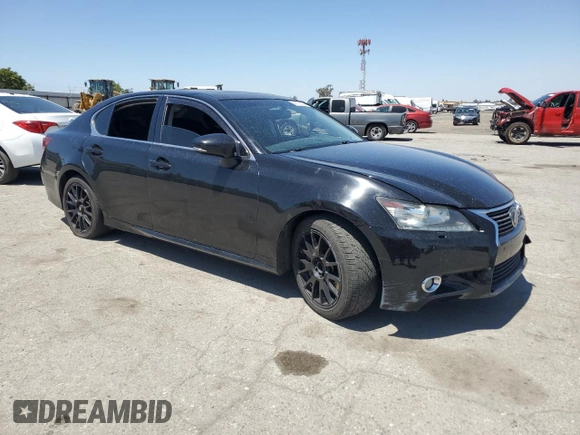 2013 Lexus GS 350 with VIN JTHCE1BL0D5012264, listed as a Copart auction lot 56128255 with 189,162 mi miles and Salvage title. Bid and sale history available at DreamBid. Image 4.