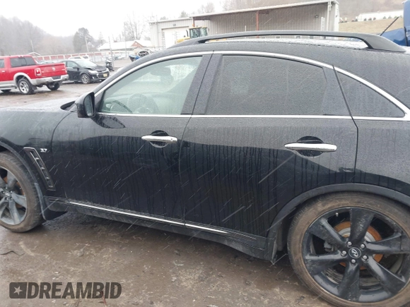 2017 Infiniti QX70 with VIN JN8CS1MW0HM415145, listed as a IAAI auction lot 41557578 with 42,502 mi miles and . Bid and sale history available at DreamBid. Image 15.