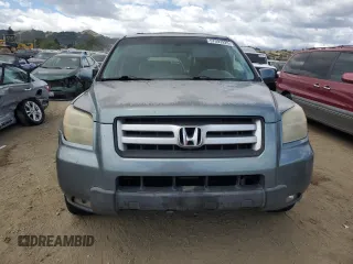2007 Honda Pilot EX-L with VIN 2HKYF18547H517449, listed as a Copart auction lot 57093925 with 211,876 mi miles and Clean Title. Bid and sale history available at DreamBid. Image 5.