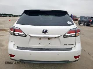 2015 Lexus RX 450h with VIN 2T2ZB1BA2FC003943, listed as a Copart auction lot 51186155 with 102,272 mi miles and Salvage title. Bid and sale history available at DreamBid. Image 6.