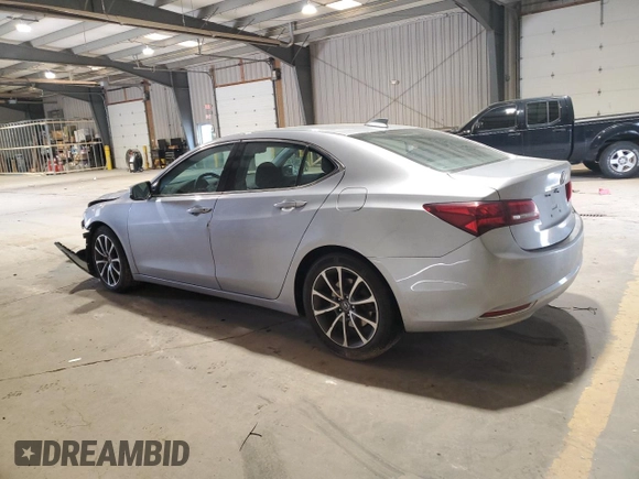 2015 Acura TLX V6 Tech with VIN 19UUB3F55FA001746, listed as a Copart auction lot 53437505 with 119,686 mi miles and Salvage Title. Bid and sale history available at carsss.com. Image 2.