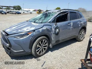 2022 Toyota Corolla Cross XLE с VIN 7MUEAAAG3NV012240, выставлен на аукционе Copart как лот 54125225 с пробегом 16 204 миль миль и Списание • Salvage title. История ставок и продаж доступна на DreamBid. Изображение 1.