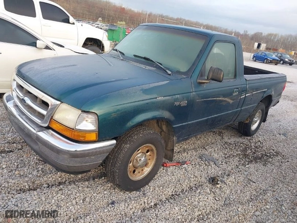 1998 Ford Ranger XL with VIN 1FTYR10C6WUC44567, listed as a IAAI auction lot 41809574 with 58,698 mi miles. Bid and sale history available at carsss.com. Image 2.