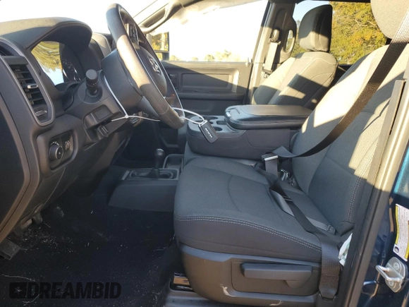 2024 Ram 2500 Tradesman with VIN 3C6UR5CL0RG234777, listed as a Copart auction lot 84373024 with 6,719 mi miles and Salvage Title. Bid and sale history available at carsss.com. Image 7.