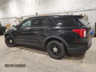 2021 Ford Police Interceptor Utility z VIN 1FM5K8AB0MGB24809, wystawiony jako Copart lot #82532734 z przebiegiem 98 108 mil mil oraz Szkoda całkowita • Salvage title. Historia ofert i sprzedaży dostępna na DreamBid. Obrazek 2.