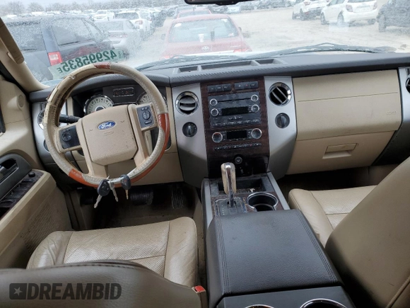 2014 Ford Expedition EL XLT with VIN 1FMJK1J59EEF56764, listed as a Copart auction lot 42995835 with 214,211 mi miles and Salvage Title. Bid and sale history available at carsss.com. Image 8.