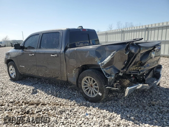 2020 Ram 1500 Big Horn with VIN 1C6SRFFT2LN392027, listed as a Copart auction lot 52883145 with 80,669 mi miles and Clean Title. Bid and sale history available at carsss.com. Image 2.