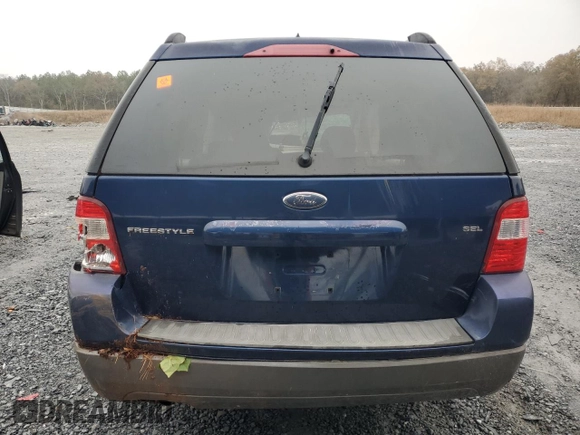 2007 Ford Freestyle SEL with VIN 1FMDK021X7GA17211, listed as a Copart auction lot 84774594 with 0 mi miles and Salvage Title. Bid and sale history available at carsss.com. Image 6.