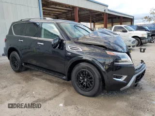 2022 Nissan Armada SV with VIN JN8AY2AC2N9161538, listed as a Copart auction lot 85223554 with Not Provided miles and Non Repairable. Bid and sale history available at carsss.com. Image 4.