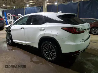 2022 Lexus RX 350 F Sport with VIN 2T2SZMDA6NC332624, listed as a Copart auction lot 42242135 with 28,817 mi miles and Clean title. Bid and sale history available at DreamBid. Image 2.