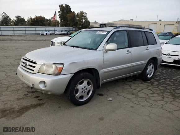 2007 Toyota Highlander w/3rd Row with VIN JTEDP21A170128012, listed as a Copart auction lot 45735905 with 208,756 mi miles and Salvage Title. Bid and sale history available at carsss.com. Image 1.