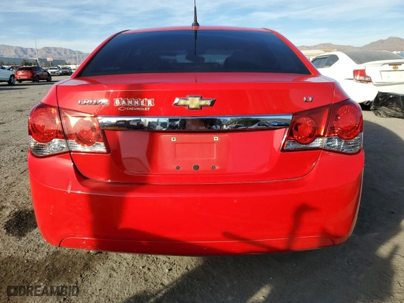 2014 Chevrolet Cruze 1LT with VIN 1G1PC5SB1E7228467, listed as a Copart auction lot 41883795 with 208,064 mi miles and Salvage Title. Bid and sale history available at carsss.com. Image 6.