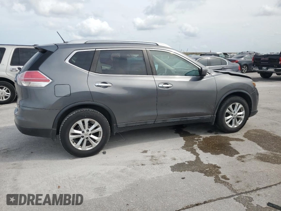 2016 Nissan Rogue S with VIN 5N1AT2MNXGC824329, listed as a Copart auction lot 54389435 with 120,464 mi miles and Salvage Title. Bid and sale history available at DreamBid. Image 3.