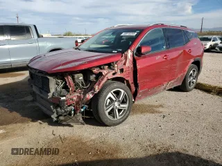 2019 GMC Terrain SLT z VIN 3GKALPEV3KL240078, wystawiony jako Copart lot #49515255 z przebiegiem 116 406 mil mil oraz Szkoda całkowita • Salvage title. Historia ofert i sprzedaży dostępna na DreamBid. Obrazek 1.