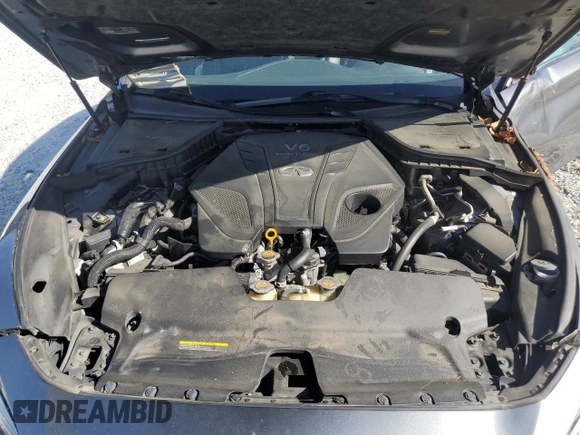 2019 Infiniti Q50 3.0t LUXE with VIN JN1EV7AP6KM519726, listed as a Copart auction lot 49436655 with 90,634 mi miles and Salvage Title. Bid and sale history available at carsss.com. Image 12.