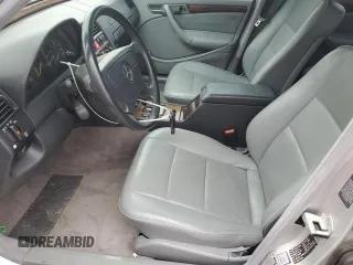 2000 Mercedes-Benz C 230 Kompressor with VIN WDBHA24GXYA821193, listed as a Copart auction lot 51160054 with 152,237 mi miles and Salvage Title. Bid and sale history available at carsss.com. Image 7.