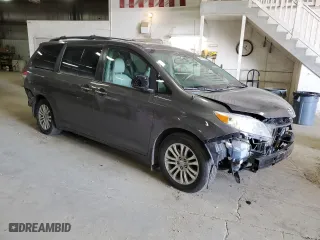 2012 Toyota Sienna XLE AAS with VIN 5TDYK3DC2CS273008, listed as a Copart auction lot 49504595 with 168,311 mi miles and Salvage Title. Bid and sale history available at carsss.com. Image 4.