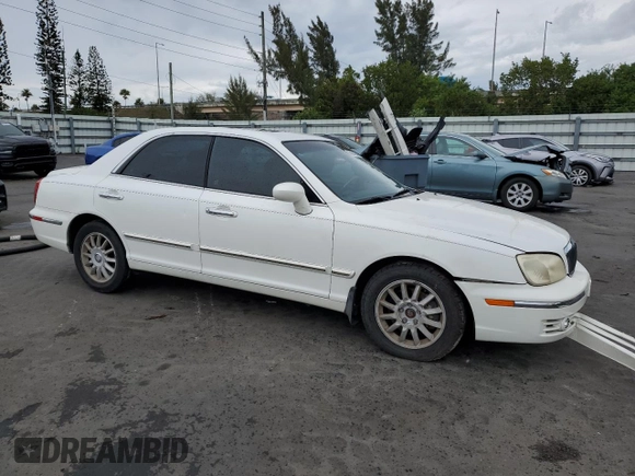 2005 Hyundai XG z VIN KMHFU45E55A381660, wystawiony jako Copart lot #45804805 z przebiegiem 130 480 mil mil oraz Szkoda całkowita • Salvage title. Historia ofert i sprzedaży dostępna na DreamBid. Obrazek 4.